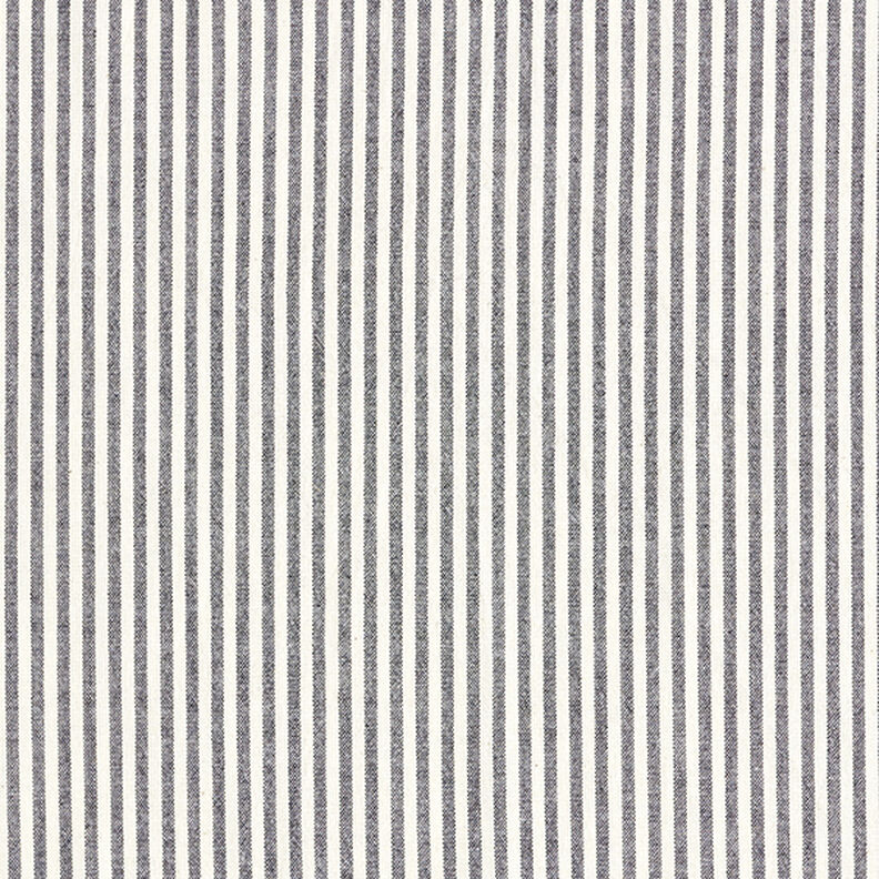 Bomulls-viskosmix Ränder – svart/yllevit,  image number 1