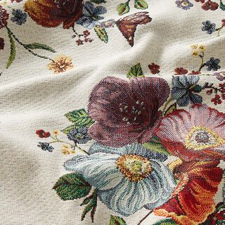 Dekorationstyg Gobelängstycke Blommor – anemon, 