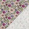 Bomullsjersey Blomsterhav | Poppy Fabrics – yllevit/fläder,  thumbnail number 4