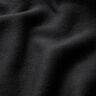 Bomullsfleece Enfärgat – svart,  thumbnail number 3
