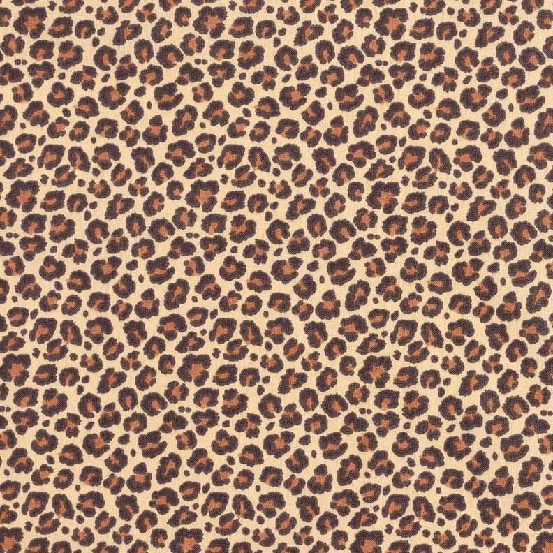 Bomullstyg Kretong Leo Klein – beige/brun,  image number 1