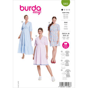 Klänning | Burda 5803 | 34-48, 