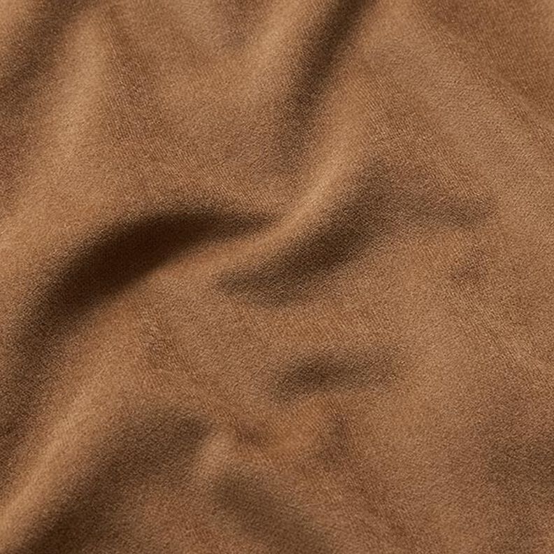 Stretchsammet Fin manchester enfärgad – mellanbrunt,  image number 2