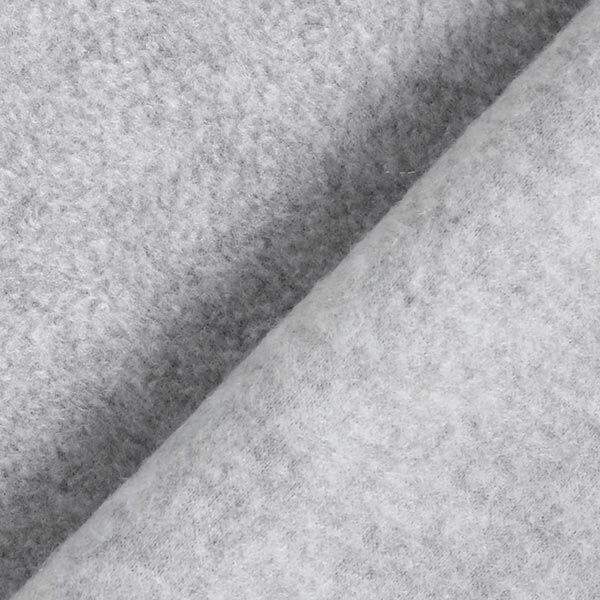 Antipilling Fleece Melange – ljusgrått,  image number 3
