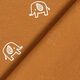 Bomullsjersey baby-elefant – brons,  thumbnail number 4