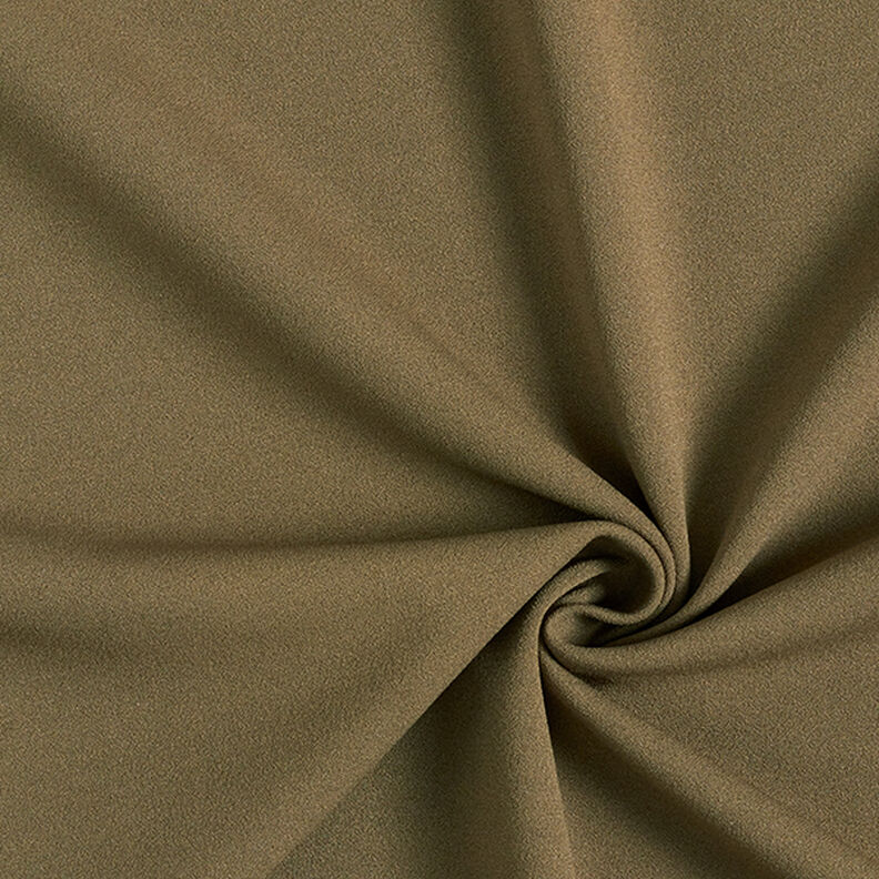 crepejersey enfärgad – khaki,  image number 1
