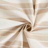 Dekorationstyg canvas återvunnet Blandade ränder – beige,  thumbnail number 3
