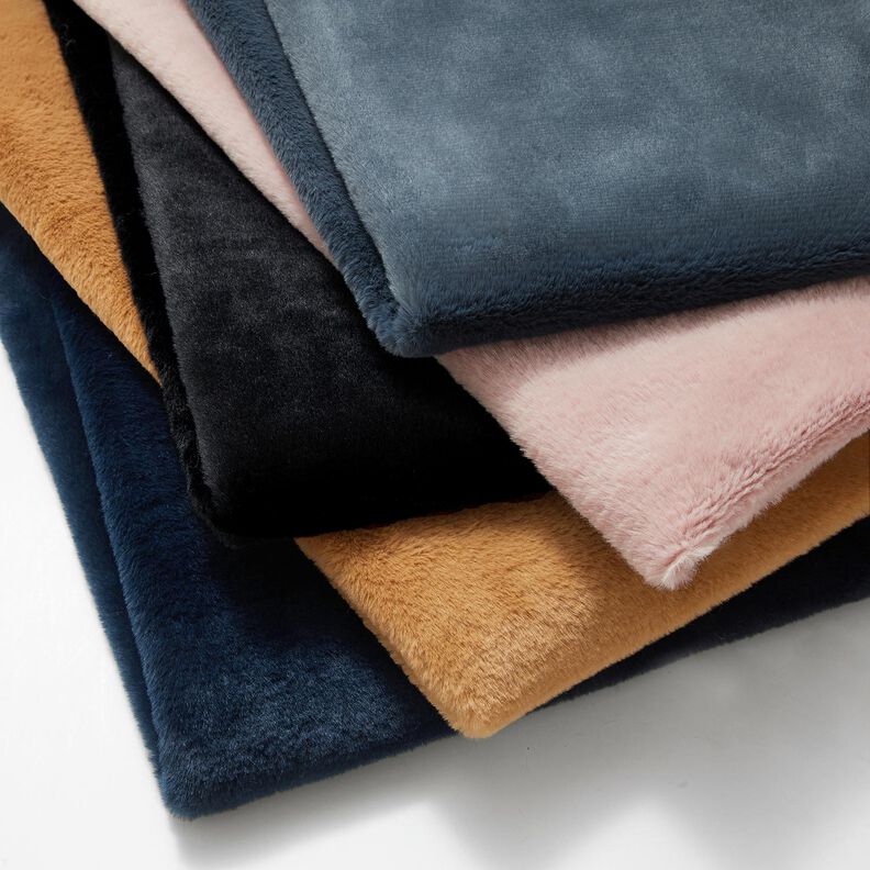 högkvalitativ enfärdad konstpäls – rådjursbrun,  image number 4