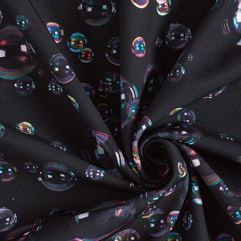 Softshell såpbubblor Digitaltryck – svartblå,  image number 4