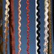 Sicksackband Lurex [12 mm] - koppar,  thumbnail number 2