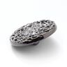 Metallknapp Meteor – silver metallic,  thumbnail number 2
