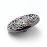 Metallknapp Meteor  – silver metallic,  thumbnail number 2
