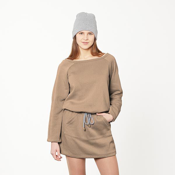 GOTS French Terry Sommarsweat | Tula – beige,  image number 5