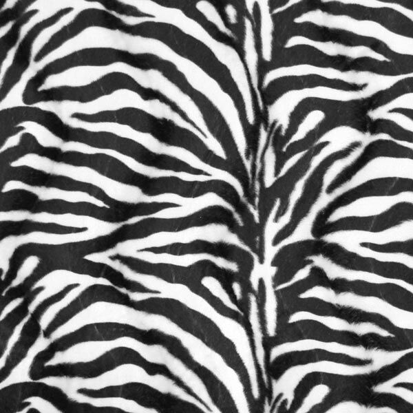 Djurfällsimitat zebra – svart/vit,  image number 1