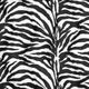 Djurfällsimitat zebra – svart/vit,  thumbnail number 1