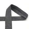 Snedslå Bomullsjersey Melange [20 mm] – antracit,  thumbnail number 1