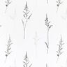 Gardintyg Voile fint gräs 295 cm – vit/svart,  thumbnail number 1