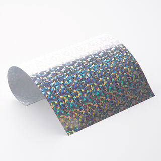 Strykfolie metallic design Din A4 – silver metallic, 