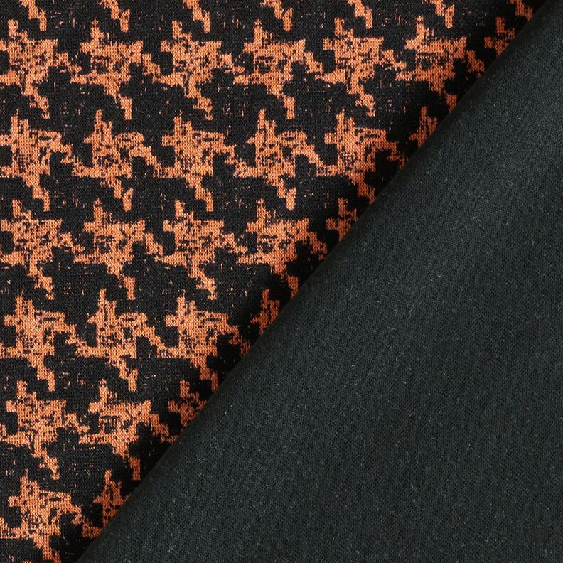 Viskosjersey – persikofärgad/svart, image number 4