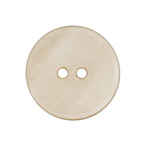 Pärlemorknapp Pastell - ljusbeige, 