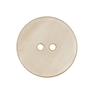 Pärlemorknapp Pastell - ljusbeige, 