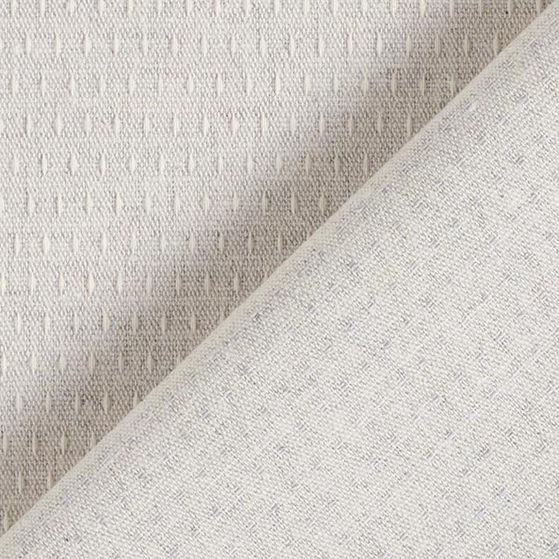 Dekorationstyg jacquard återvunnet – silvergrå,  image number 3