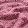 Fuskpäls plysch uni – mörk gammelrosa,  thumbnail number 2