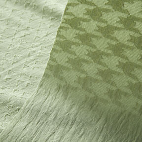 Jacquard dobby hundtandsmönster – khaki, 