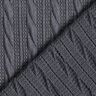 Stickat Cloqué flätmönster – nattblå,  thumbnail number 4