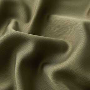 Crepe-satin enfärgad – oliv, 