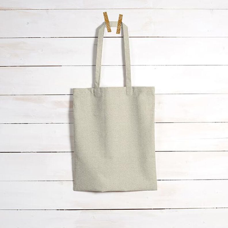 Outdoortyg jacquard liten sicksack – ljusgrått,  image number 8