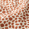 Dekorationstyg Halvpanama leopardmönster – brun/natur,  thumbnail number 2