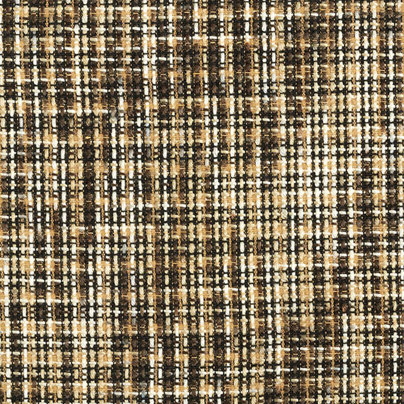 Kapptyg ullmix rutigt – beige/svart,  image number 1