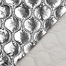 Quiltat tyg Serpentinlinjer – silvermetallic,  thumbnail number 4