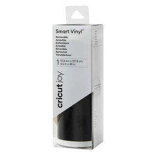 Cricut Joy Smart vinylfolie matt [ 13,9 x 121,9 cm ] – svart, 