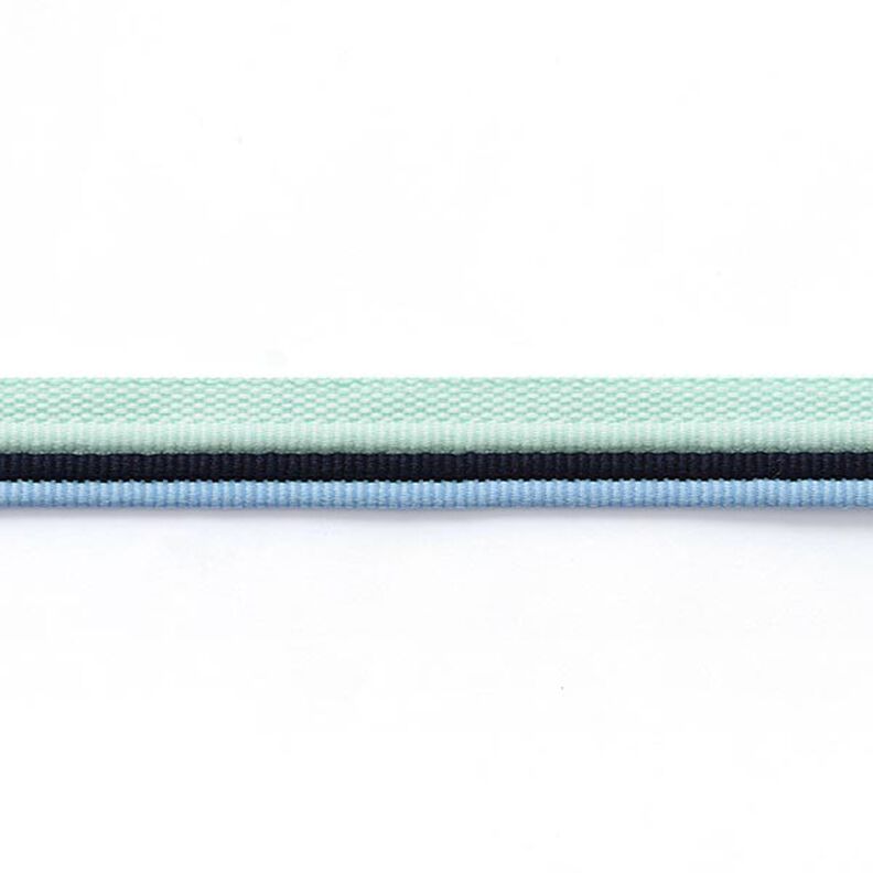 Passpoalband Trio [ 15 mm ] – ljusblått/mint,  image number 2