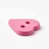 Hjärtknapp [Ø 15 mm] – pink,  thumbnail number 2