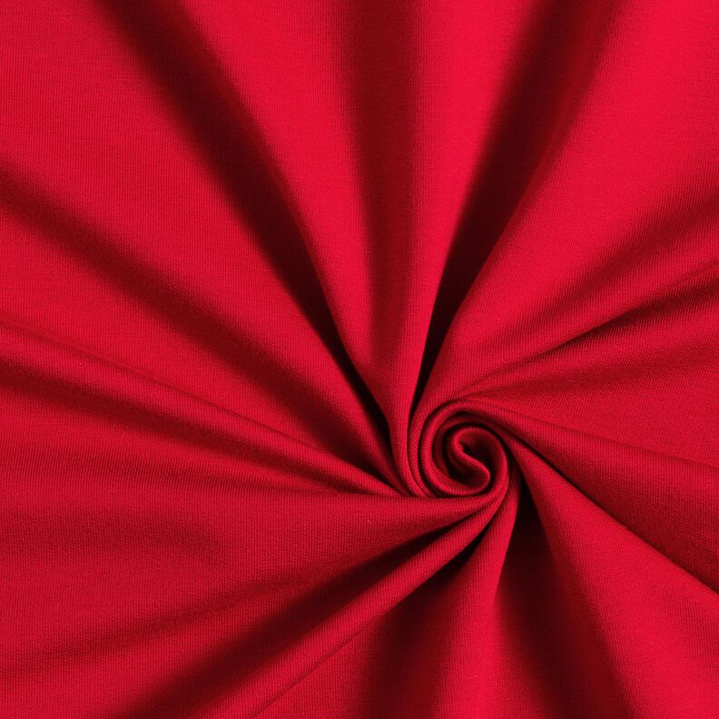 Lätt french terry enfärgad – hallon,  image number 1