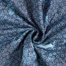 quiltat tyg chambray blommigt batik – jeansblå,  thumbnail number 4