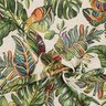 Jacquard Gobeläng Monstera-palm – grön/rött,  thumbnail number 3