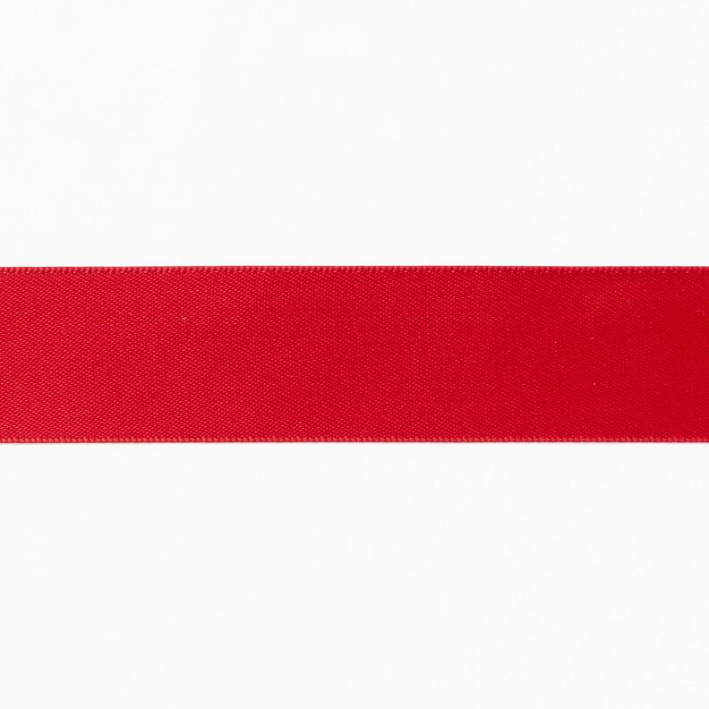 Satinband [25 mm] – rött,  image number 1