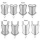 Korsett, Butterick 5662|32 - 40|40 - 46,  thumbnail number 2