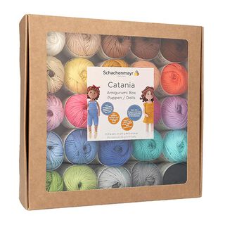 Catania-låda amigurumi dockor, 25 x 20g | Schachenmayr, 