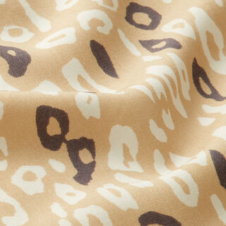 viskostyg leopardtryck – beige, 
