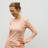 GOTS French Terry Sommarsweat Zebra | Tula – ljusbeige/brandgul,  thumbnail number 9