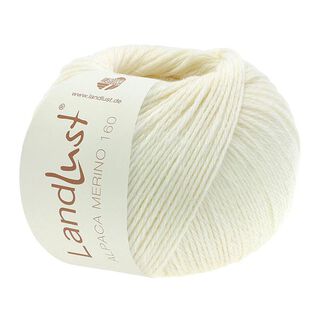 LANDLUST Alpaca Merino 160, 50g | Lana Grossa – vit, 