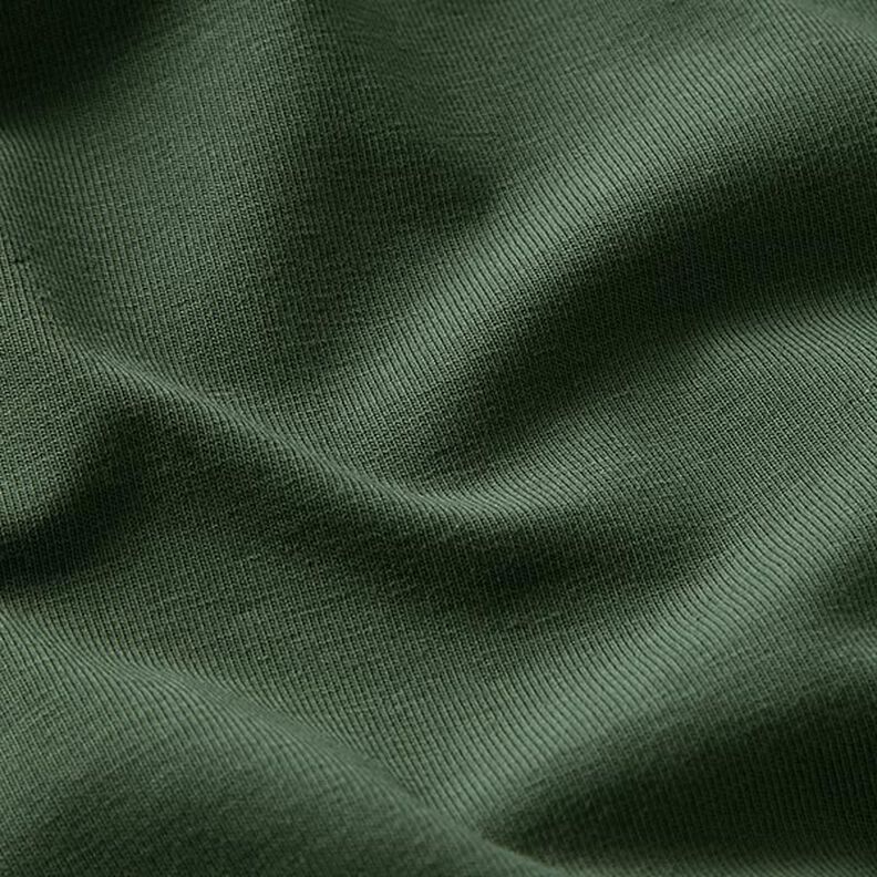 GOTS Bomullsjersey | Tula – oliv,  image number 2
