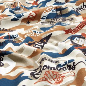 Alpfleece baseboll – mellanbrun, 
