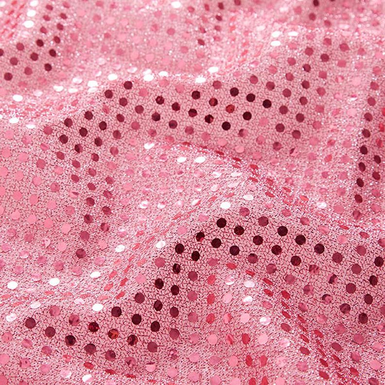 Paljettyg Små prickar – rosa,  image number 2