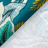 Dekorationstyg Panama sammanflätade blad – petrol/senap,  thumbnail number 4
